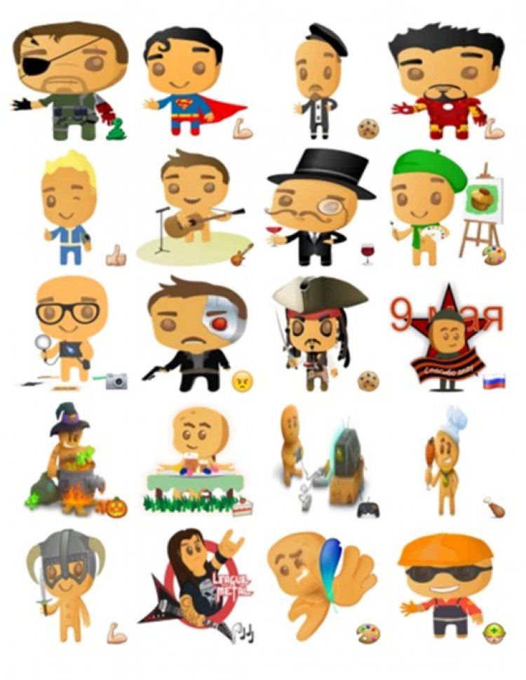 Telegram sticker archive social and animated sticker to whatsapp js