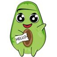 Baby avocado telegram stickers